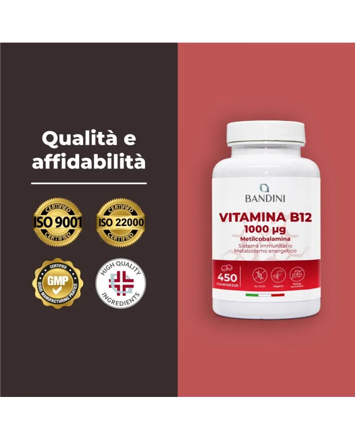 Vitamina B12 - 450 compresse